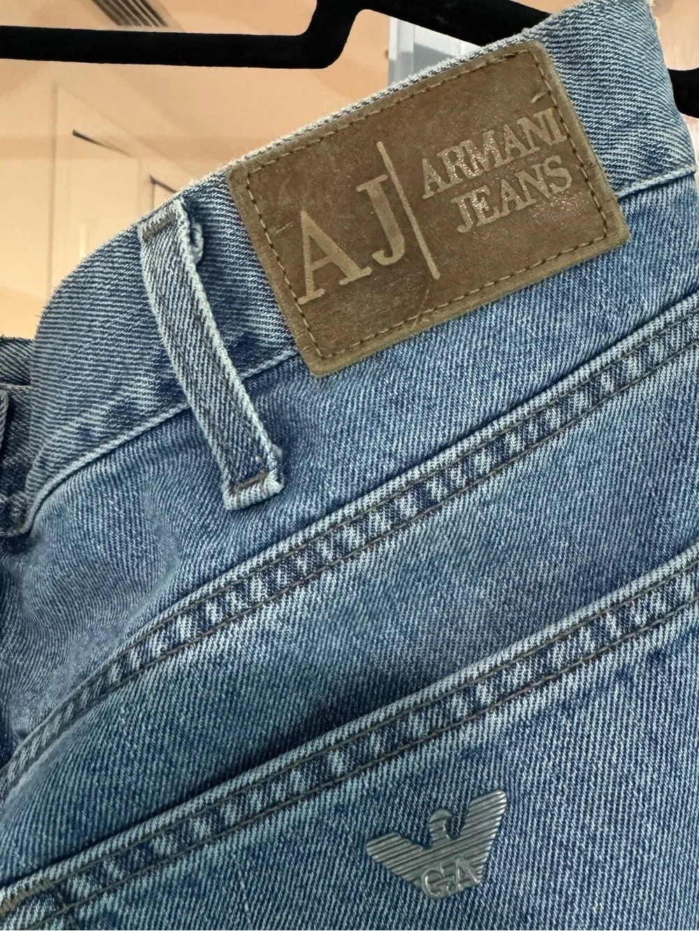 Vintage Armani Jeans A|J Made in Italy 100% Cotton Size 36